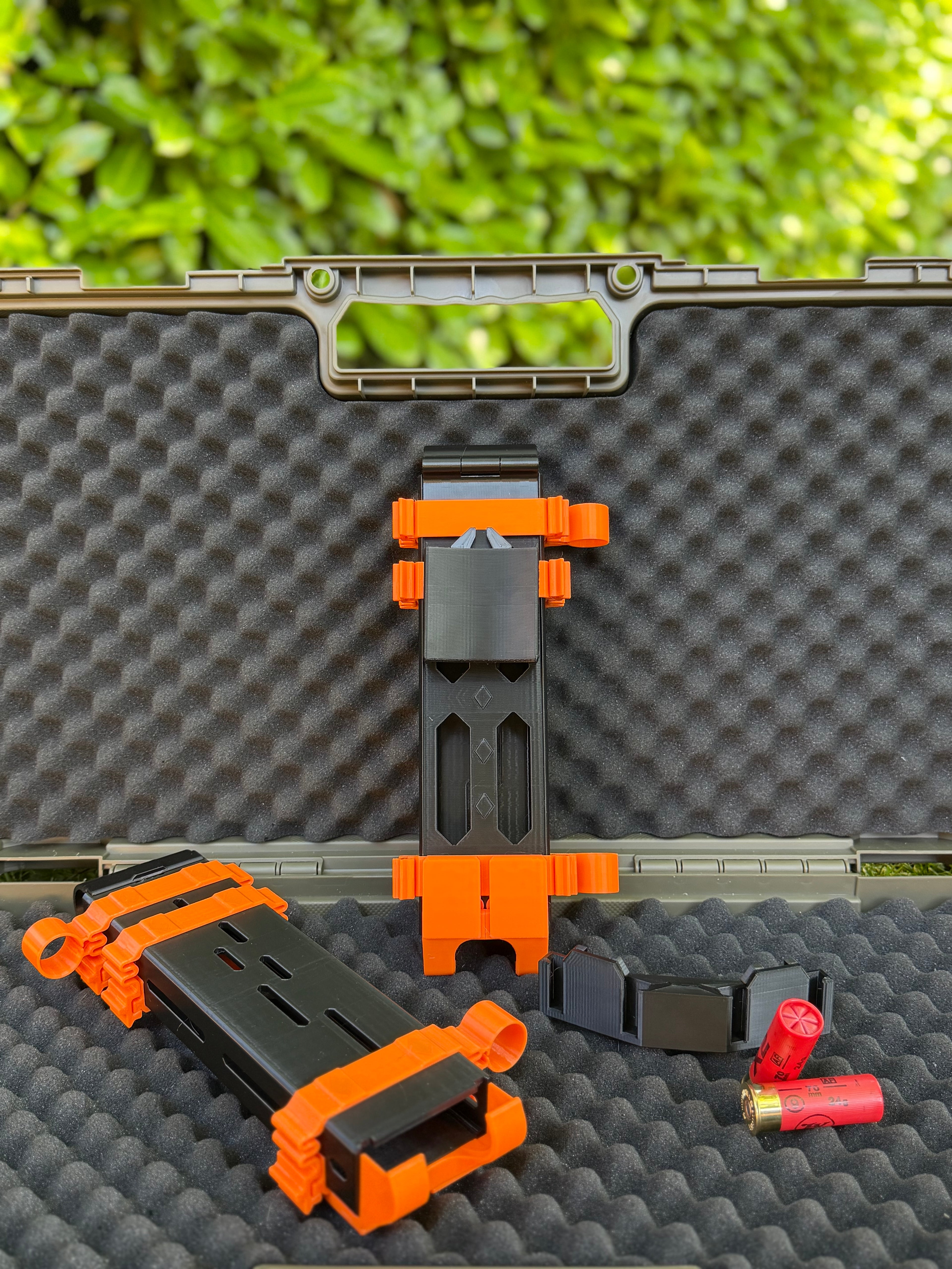 Shell Holder Duo + Belt Clip (Cal 12)