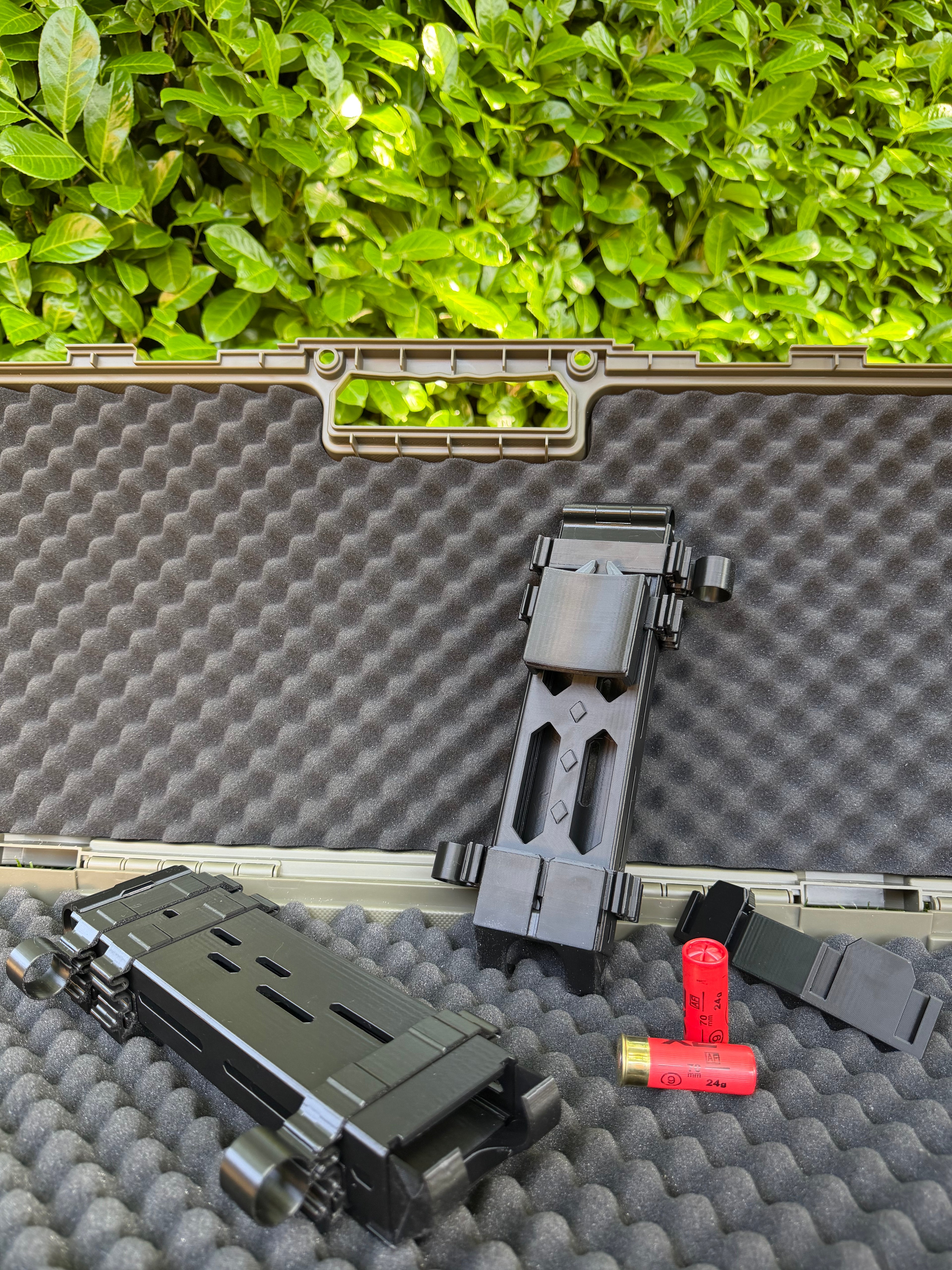 Shell Holder Duo + Belt Clip (Cal 12)