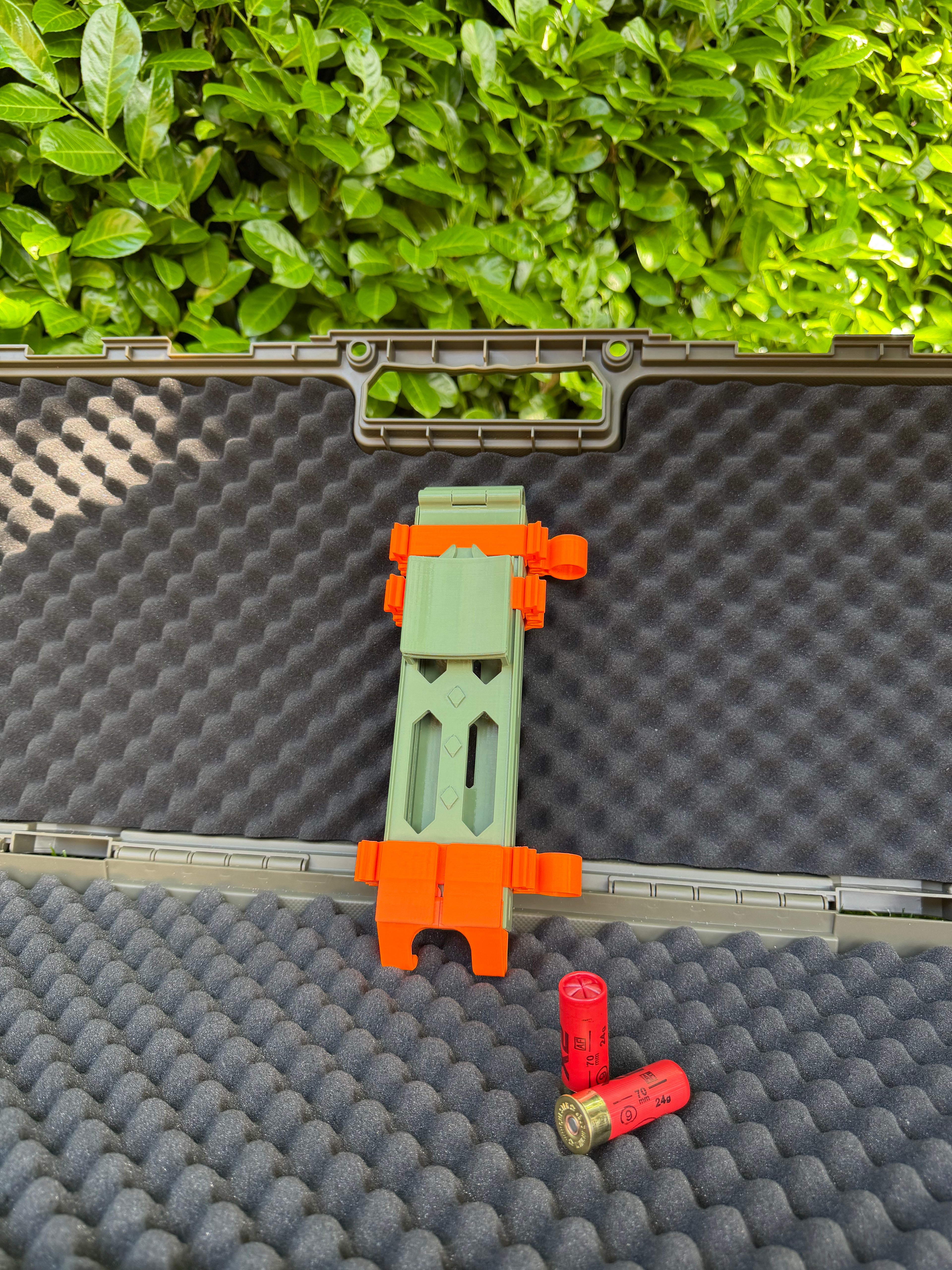 Shell Holder Duo + Belt Clip (Cal 12)