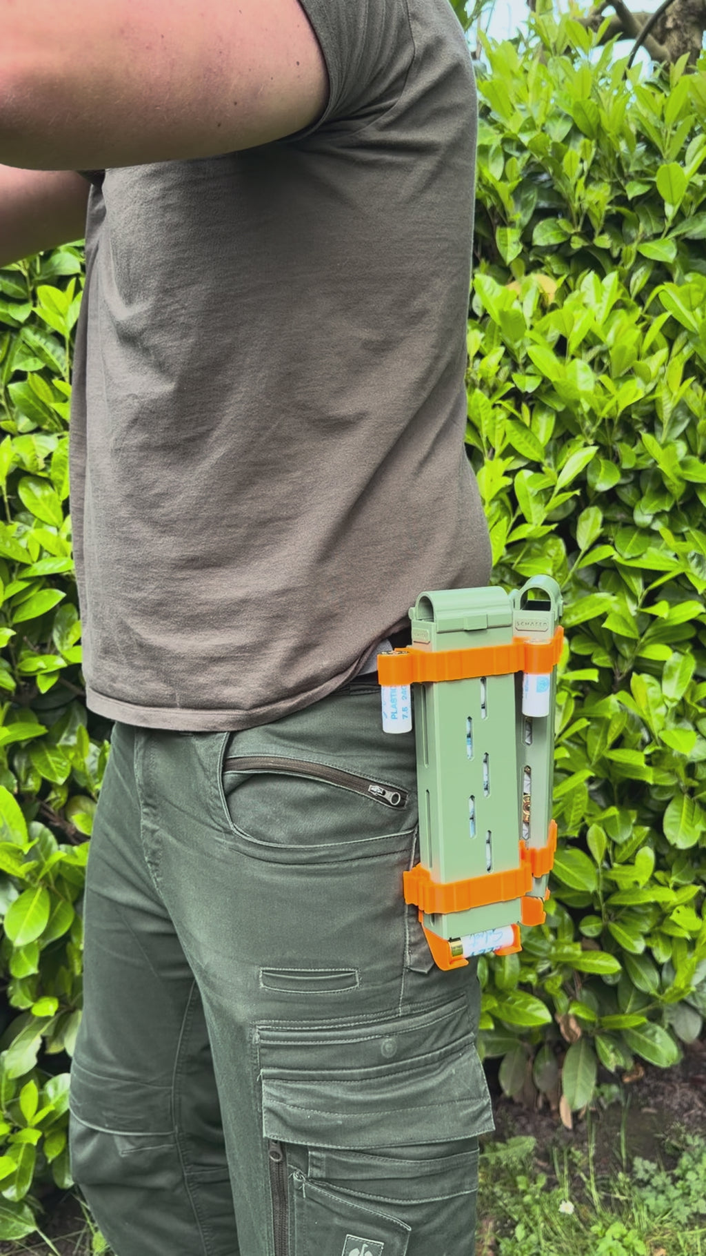 Shell Holder Duo + Belt Clip (Cal 12)
