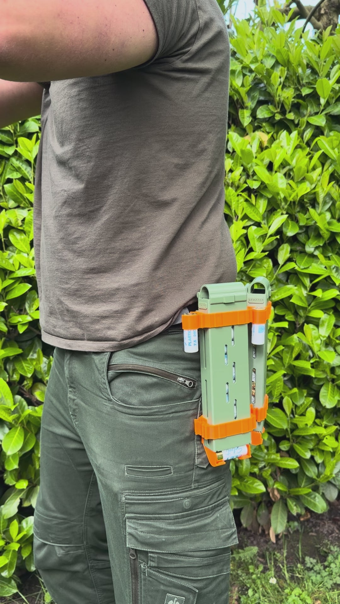 Shell Holder Duo + Belt Clip (Cal 12)